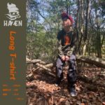 HAZEN Kids LongTshirt-Khaki+orange